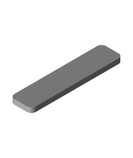 reminder plate - blank.stl 3d model