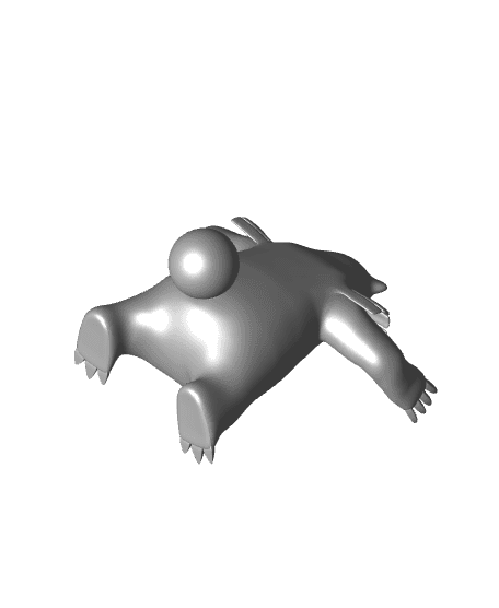 Pokemon Ursaring #217 - Optimized for 3D Printing 3d model