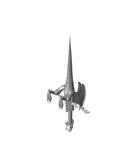 Blue Eyes White Dragon 3d model