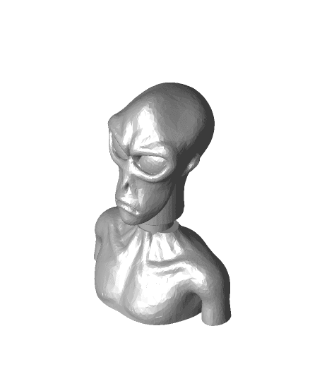 Alien Bobblehead 3d model