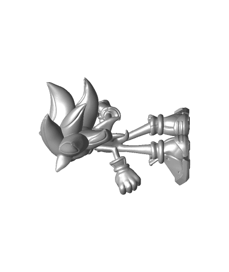 Shadow The Hedgehog - Sonic Adventure 2 - Fan Art 3d model