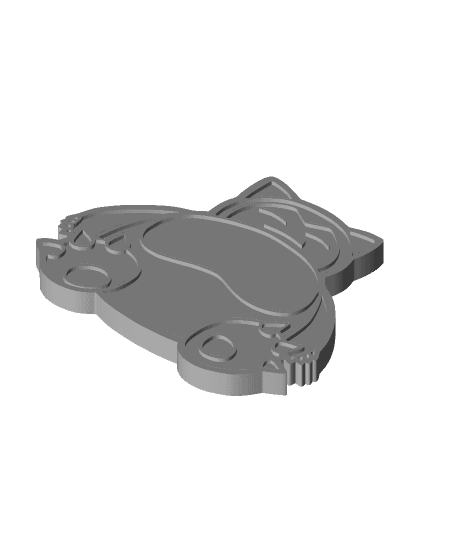 Snorlax Charm 3d model