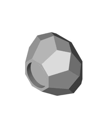 Gemstone magnet 3d model