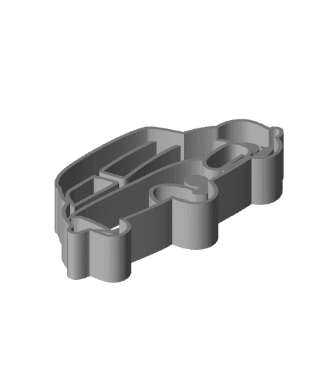 Auto Union DKW Cookie Cutter 3d model