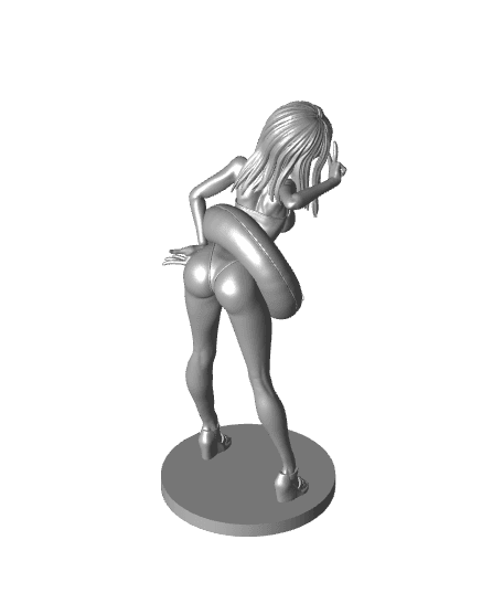 Nikki - Anime Girl - Swimsuit 3d model