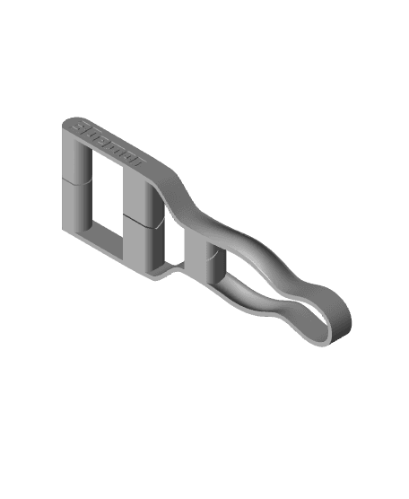 Handles for Texture Rollers and Stamp Wheels 3d model