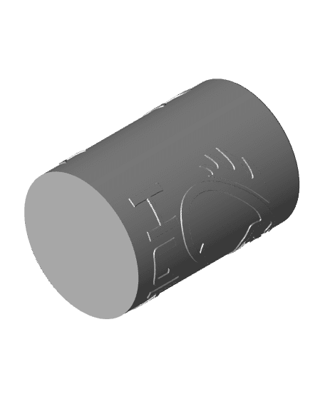 Huk Beer Can Holder 3d model