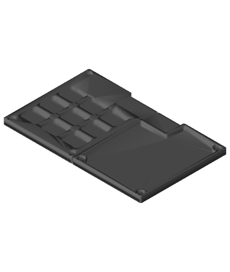 Travel Painting Palette 3d model