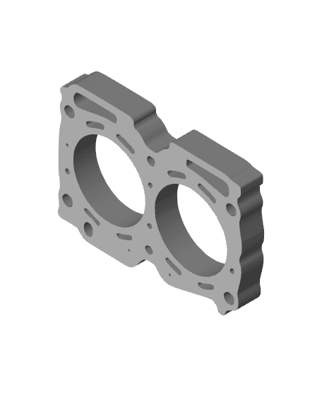 Motor Gasket Subaru Ketychain 3d model