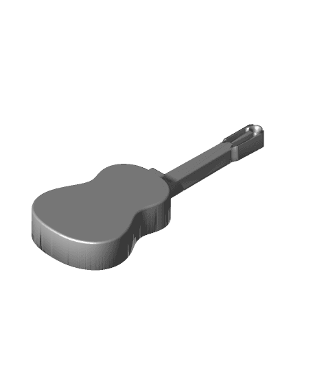 Guitarr for necklace #JuneTunes 3d model