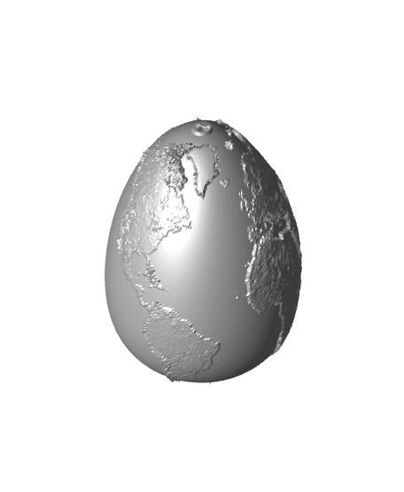 Planet Easter Eggs 3d model