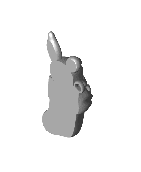 Mr Rabbit Christmas tree ornament  3d model