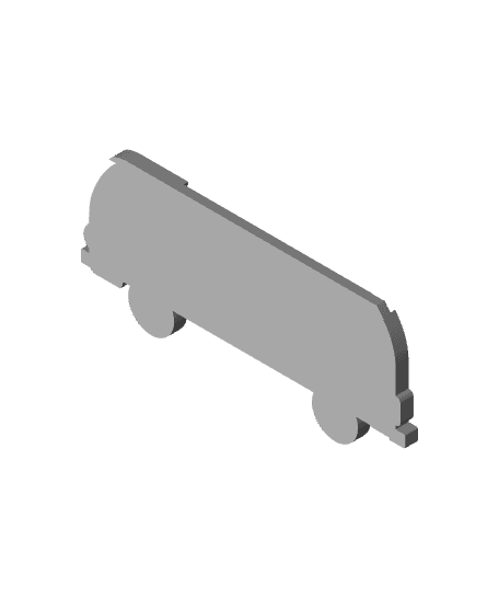 VW Bay key holder 3d model