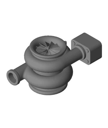 Turbo Paper Holder 3d model