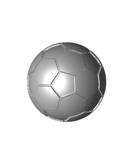 Hybrid Hanging/Desk Football Lamp 3d model