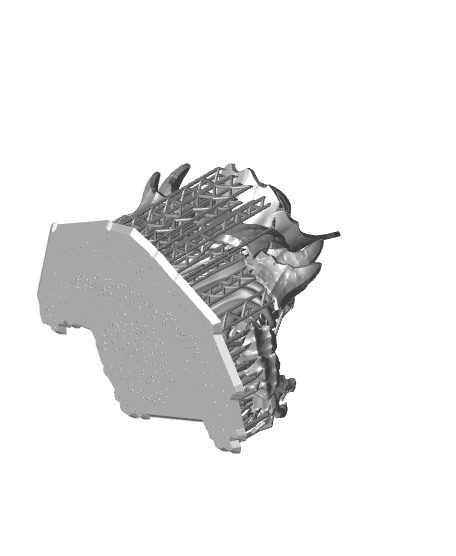 Mortas Bust 3d model