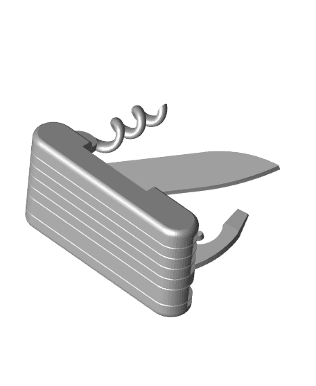 SWISS ARMY KNIFE PHONE HOLDER 3d model