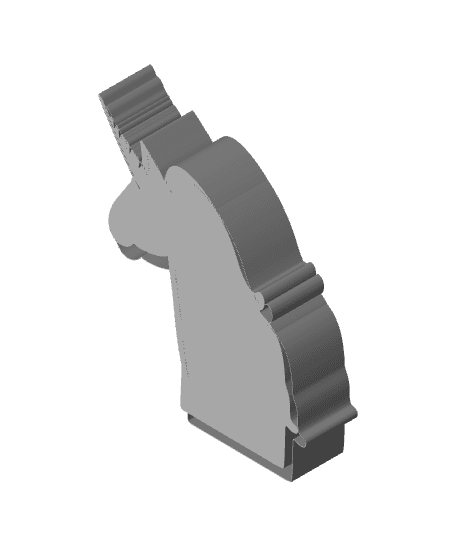 Unicorn Phone or Photo Stand 3d model