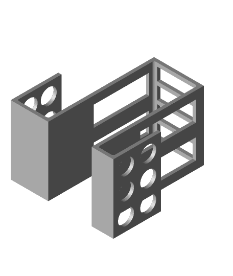 Dell Wyse Dx0D Thin Cient Accessories Holder 3d model