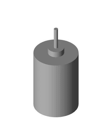 FHW 50mm dc motor 3d model