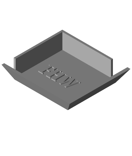 FHW: Ikea shelf corner stand for minis 3d model