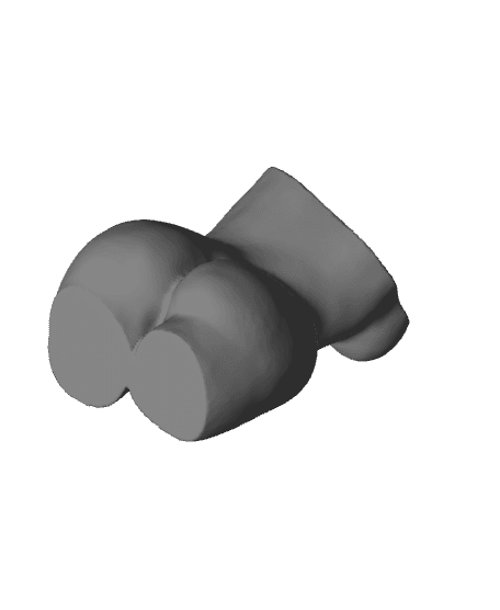 nude  vase.obj 3d model