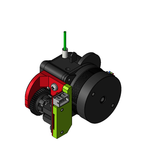 Filament-Encoder for LGX-Lite Extruder 3d model