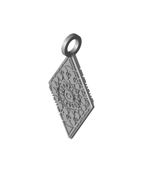 Astra Lumina Pendant.stl 3d model