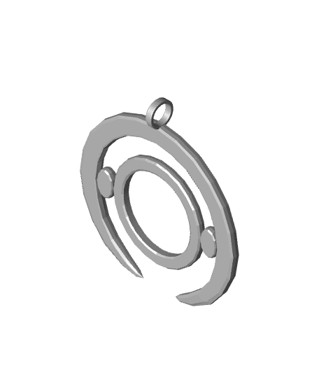 Origin Palkia Pendant.stl 3d model