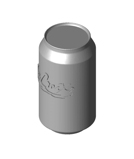 LaCroix Can (Hollow Bottom) 3d model