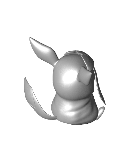 Cosplay Pikachu - Glaceon 3d model