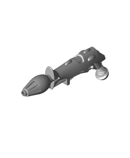 Warhammer Eldar Fusion Pistol 3d model