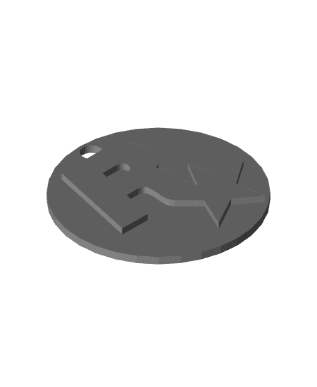 Rockstar Games Key Chain 3d model