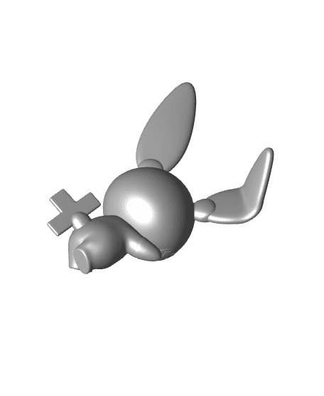 Pokemon Plusle #311 - Optimized for 3D Printing 3d model