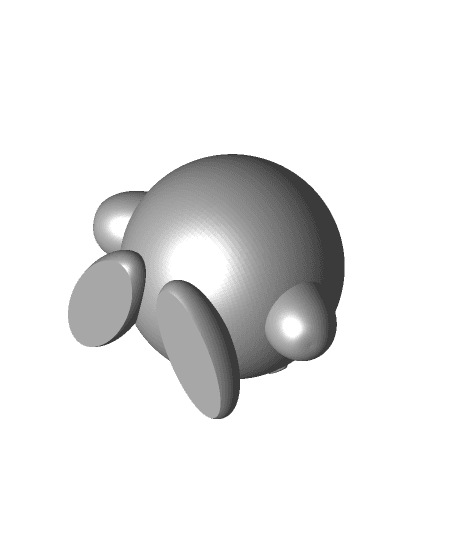 kirby 3d model