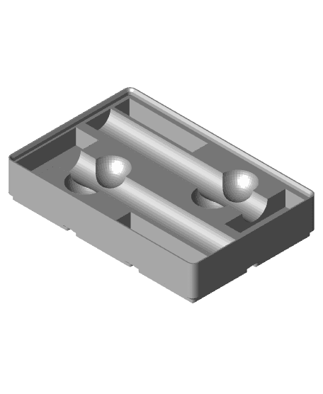 Duel Safety Razor Gridfinity Organiser.stl 3d model