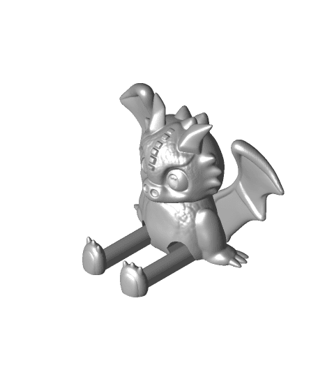 DRAGON POPSTANDZ DEVICE HOLDER 3d model