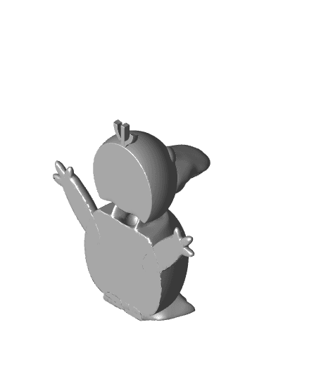 Wiggly Psyduck 3d model