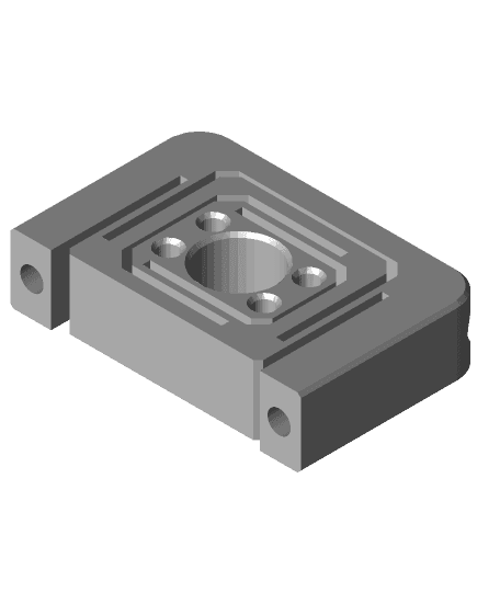 Anycubic Mega Zero Dual Z Linear rod swap 3d model