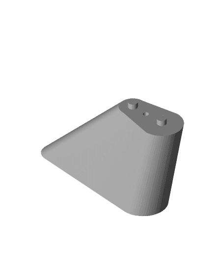 coleman skillet replacement foot 3d model