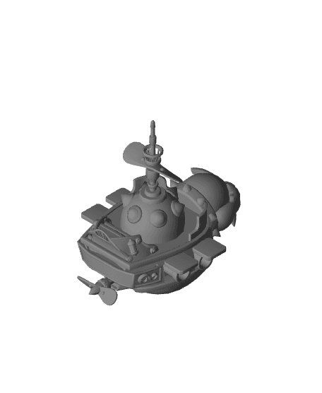 Roys Airship 3d model