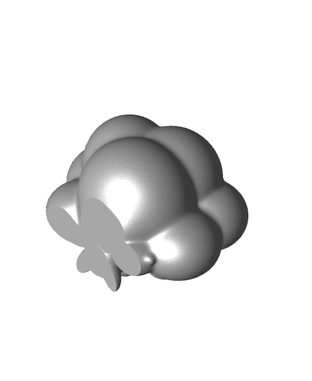 Whimsycott Pokemon (No support, 3mf included) 3d model