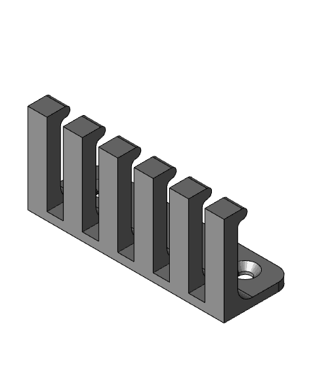 Cable Hang Collection Parametric  3d model