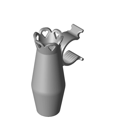 Bike Vase 3d model