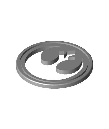 Star Wars - Rebel Alliance Coin 3d model