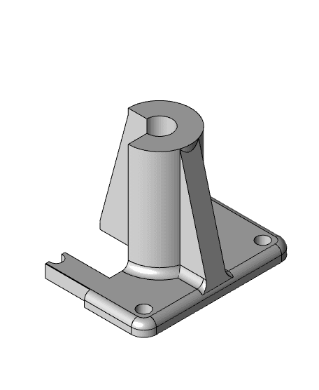 Sectional #5 (half offsset section).ipt 3d model