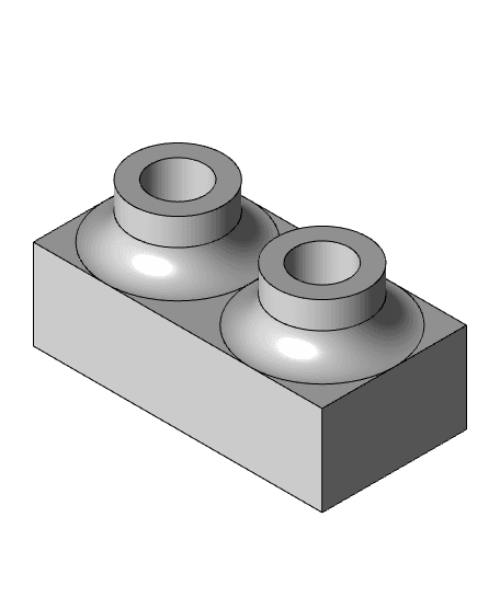 Sectional #6B- Drill Guide (whole).ipt 3d model