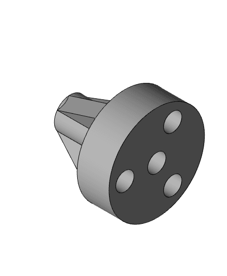 Sectional #7A- Rod Support (whole).ipt 3d model