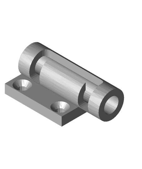 Standard latch 3d model