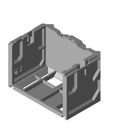 GEN2 Small Tilt Drawers 3d model